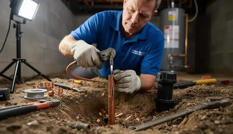 Expert Plumbing Pro - main-water-line-repair