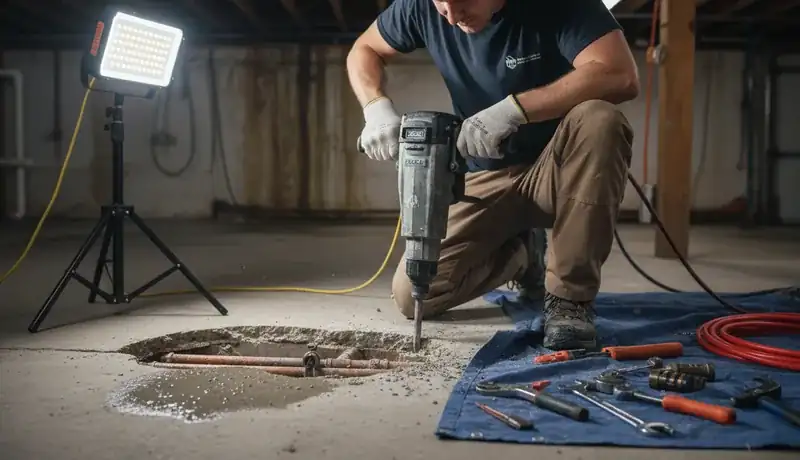 Expert Plumbing Pro - slab-leak-repair